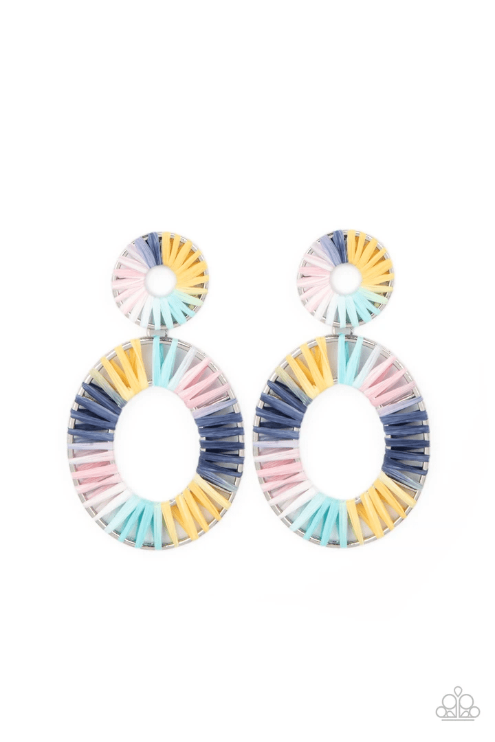 Paparazzi Foxy Flamenco Post Earrings LOP