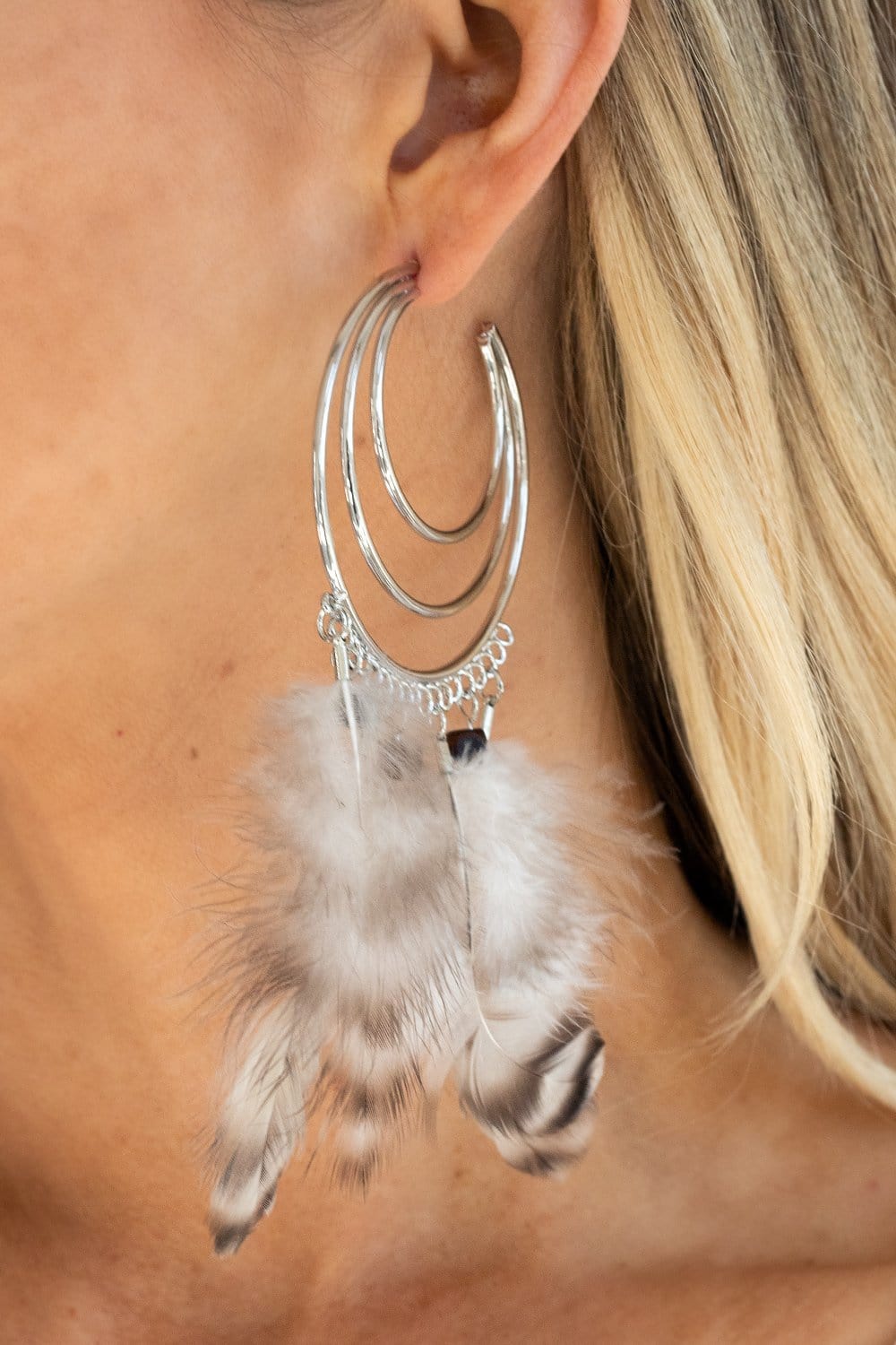 Paparazzi Freely Free Bird Hoops