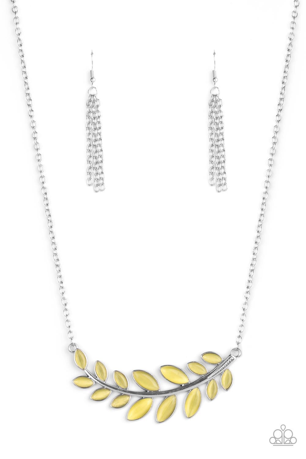 Frosted Foliage Necklaces