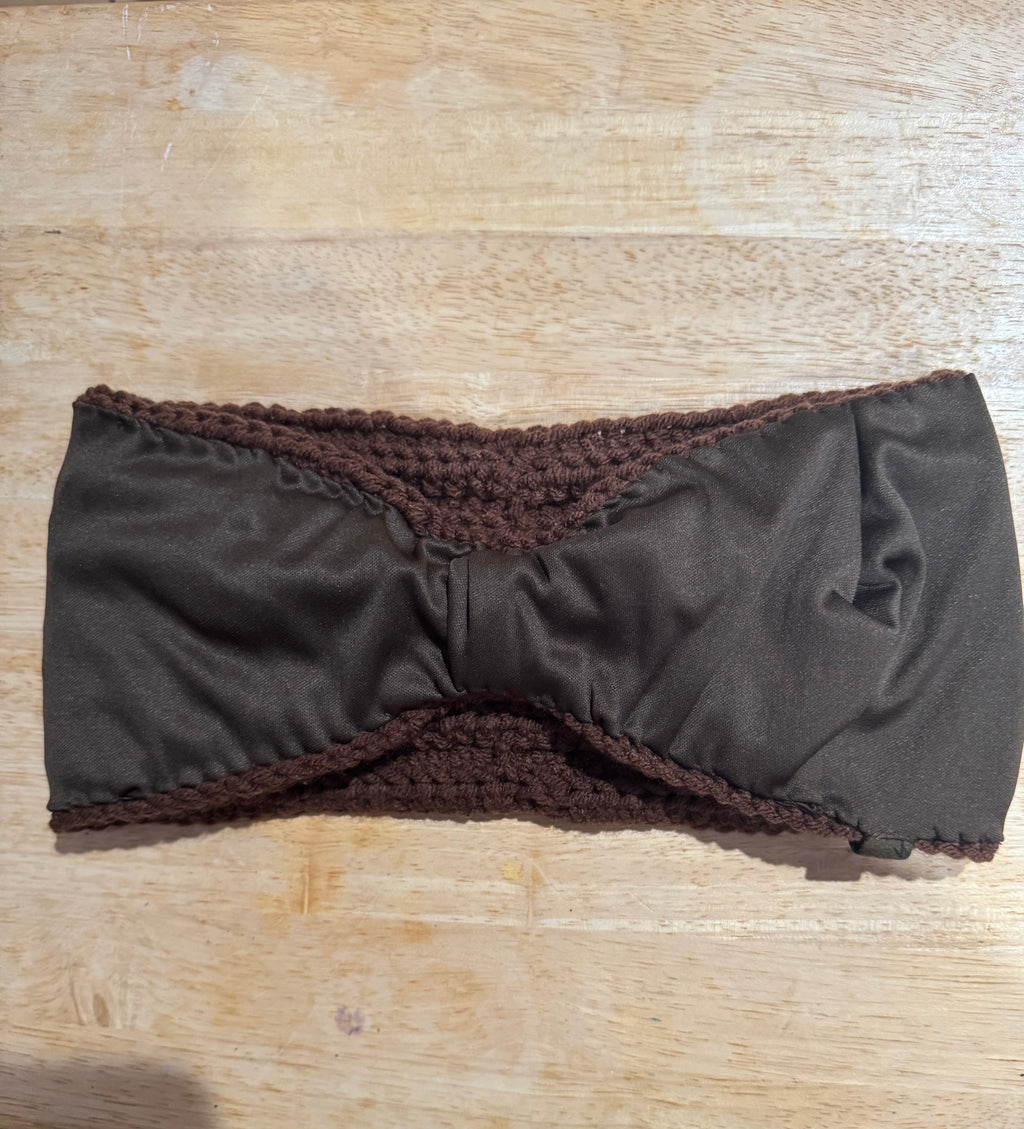 Ribbed Crochet Ear Warmer – Handmade Cozy Winter Headband