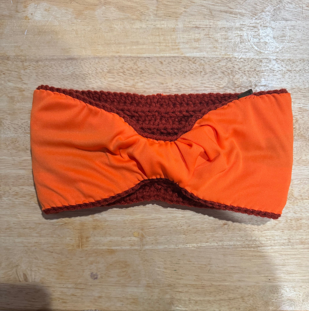 Ribbed Crochet Ear Warmer – Handmade Cozy Winter Headband