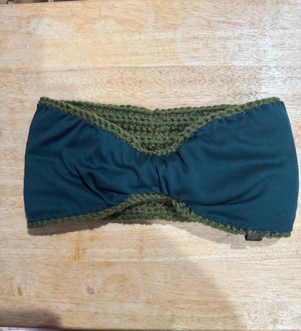 Ribbed Crochet Ear Warmer – Handmade Cozy Winter Headband