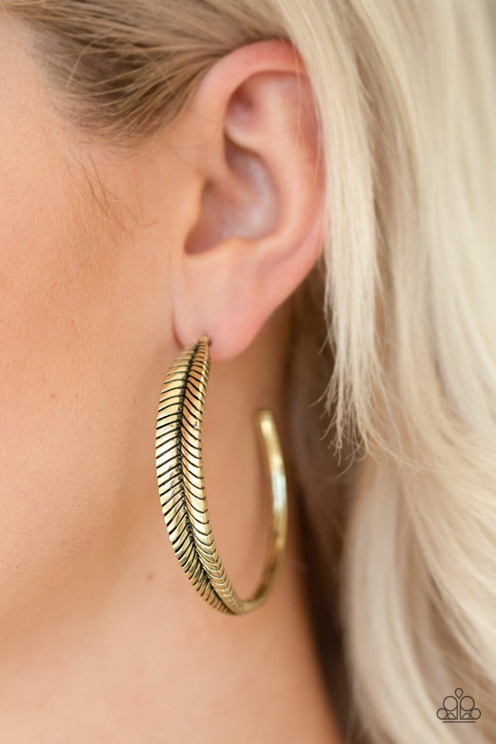 Funky Feathers Hoops