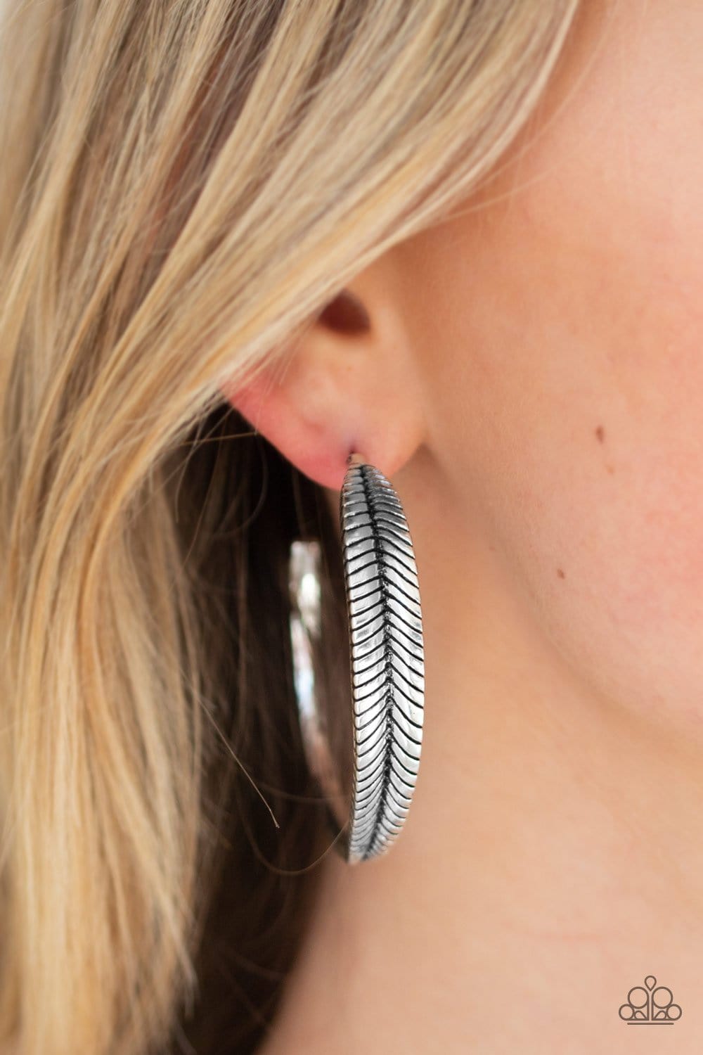 Funky Feathers Hoops