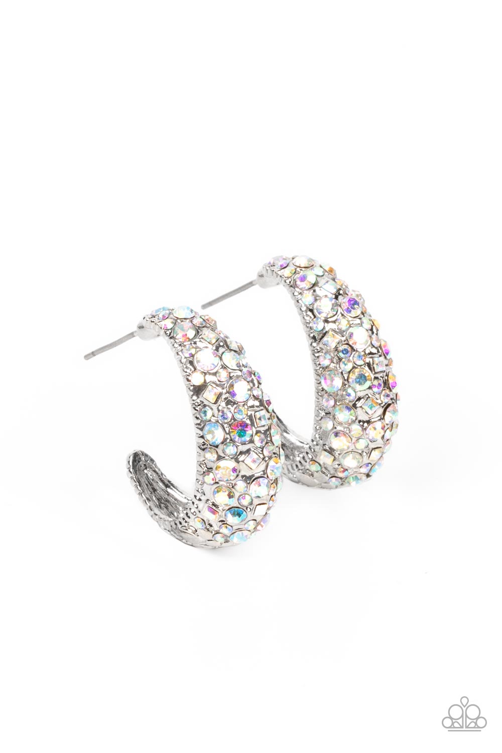Paparazzi Glamorously Glimmering Hoops