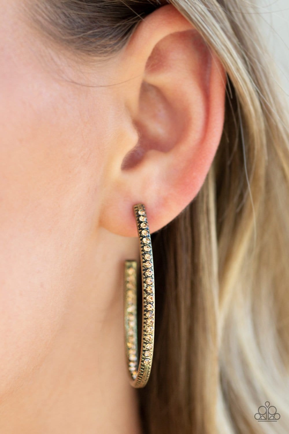 Globetrotting Glitter Hoops