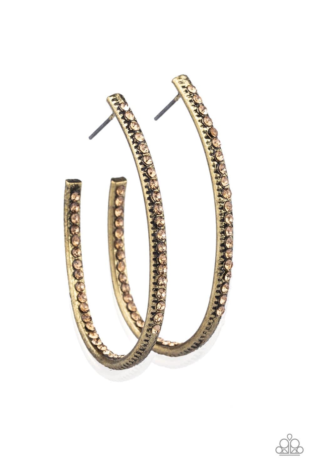 Globetrotting Glitter Hoops