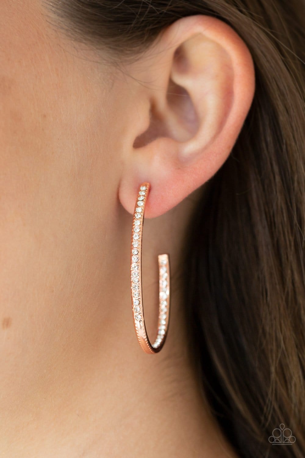Globetrotting Glitter Hoops