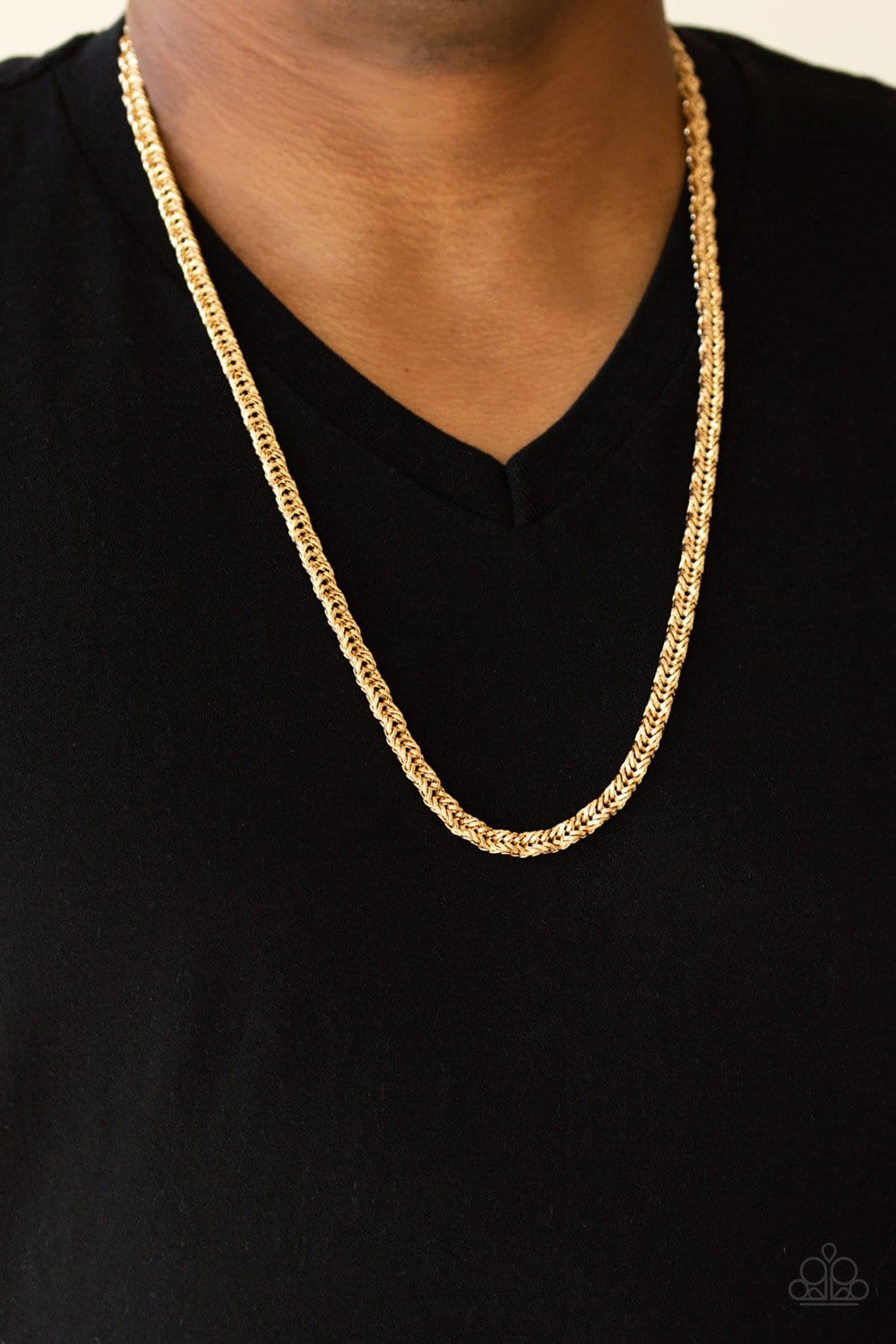 Paparazzi Go Down Fighting Mens Necklace Sets
