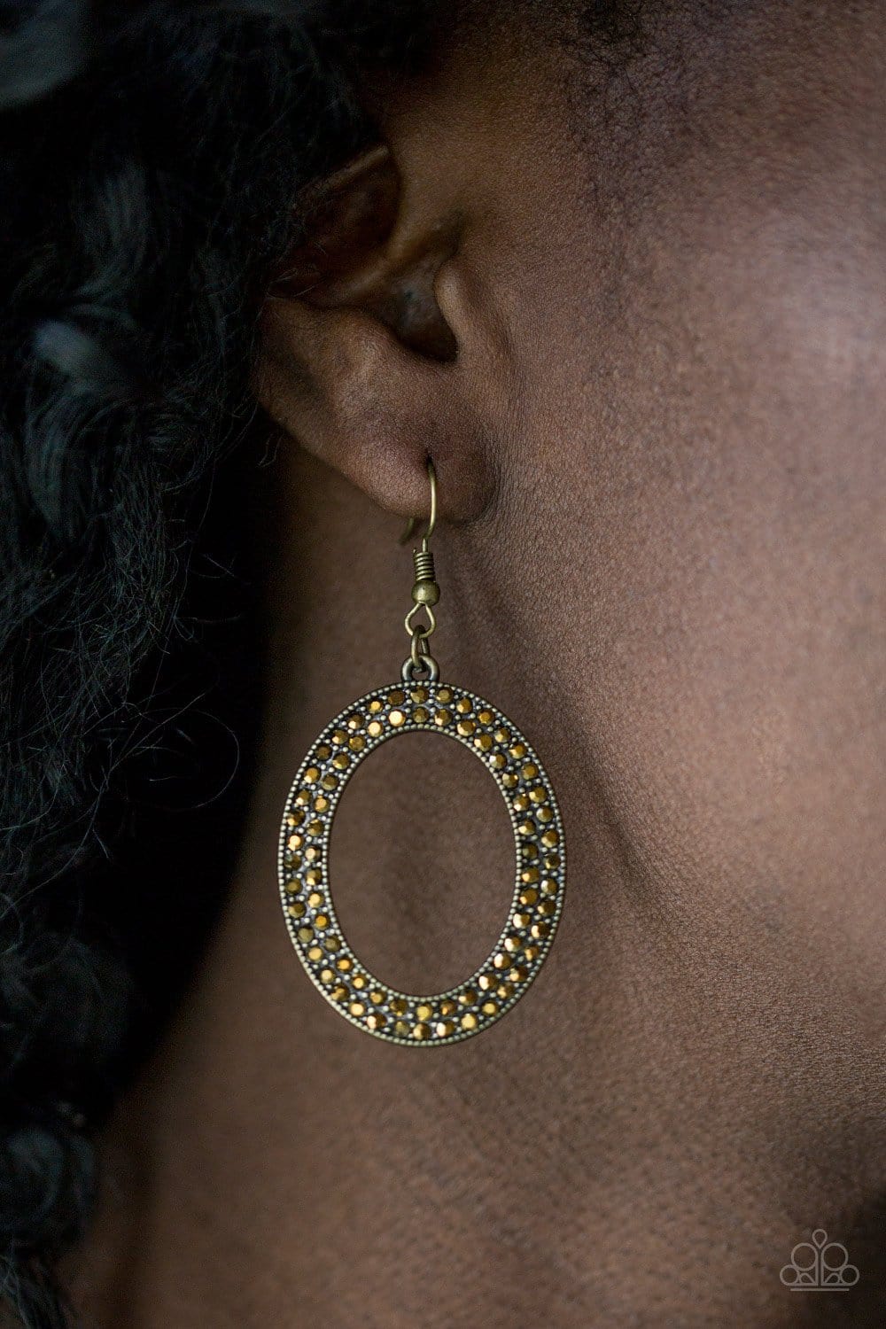 Go Down In Glitter Earrings