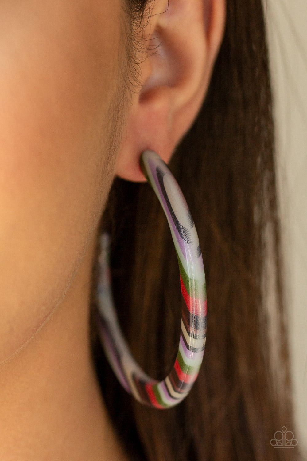 Paparazzi HAUTE-Blooded Hoops