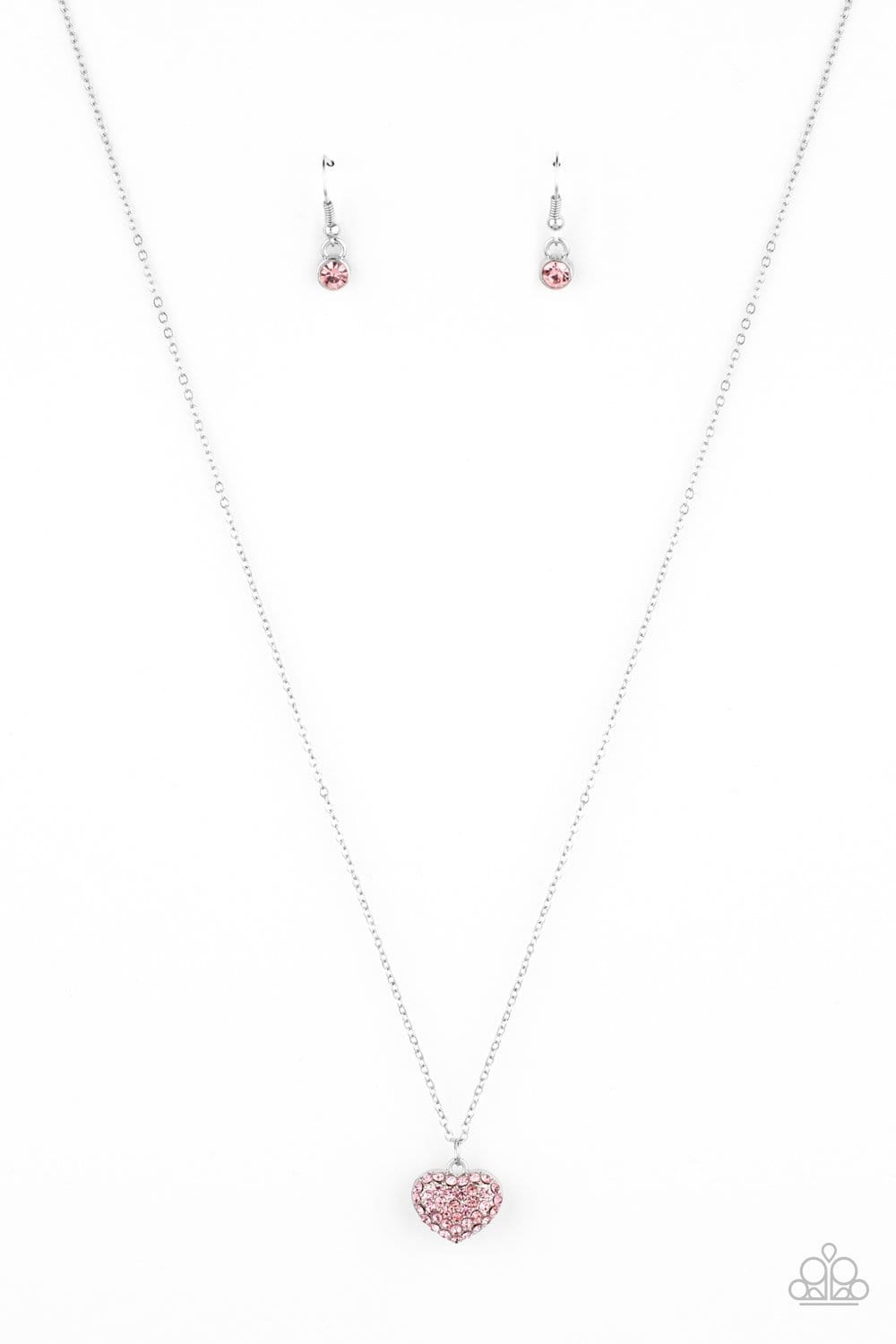 Paparazzi Heart-Warming Glow Heart Necklaces