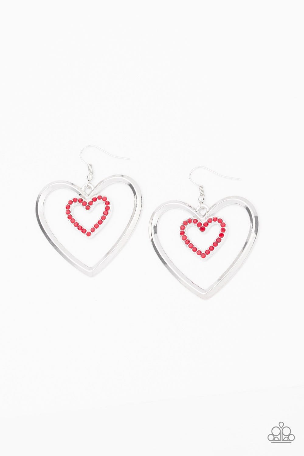 Heart Candy Couture Heart Earrings