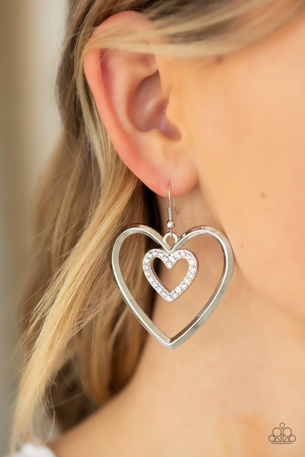 Heart Candy Couture Heart Earrings