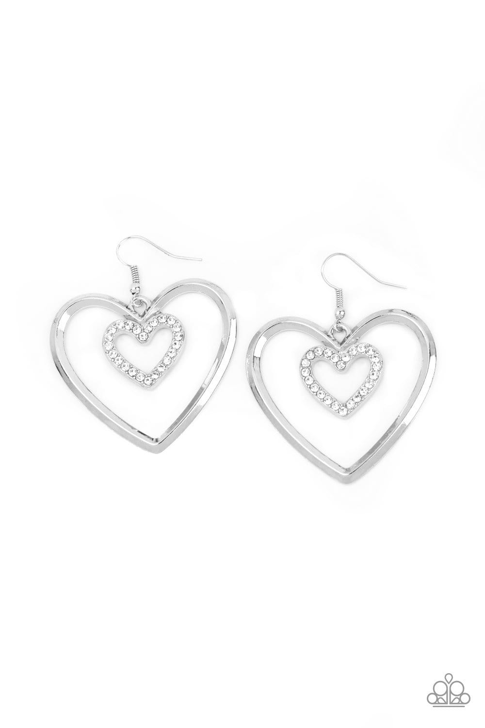 Heart Candy Couture Heart Earrings
