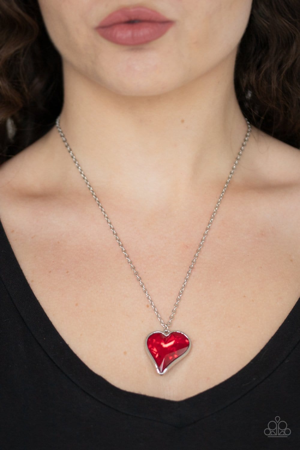 Paparazzi Heart Flutter Heat Necklaces