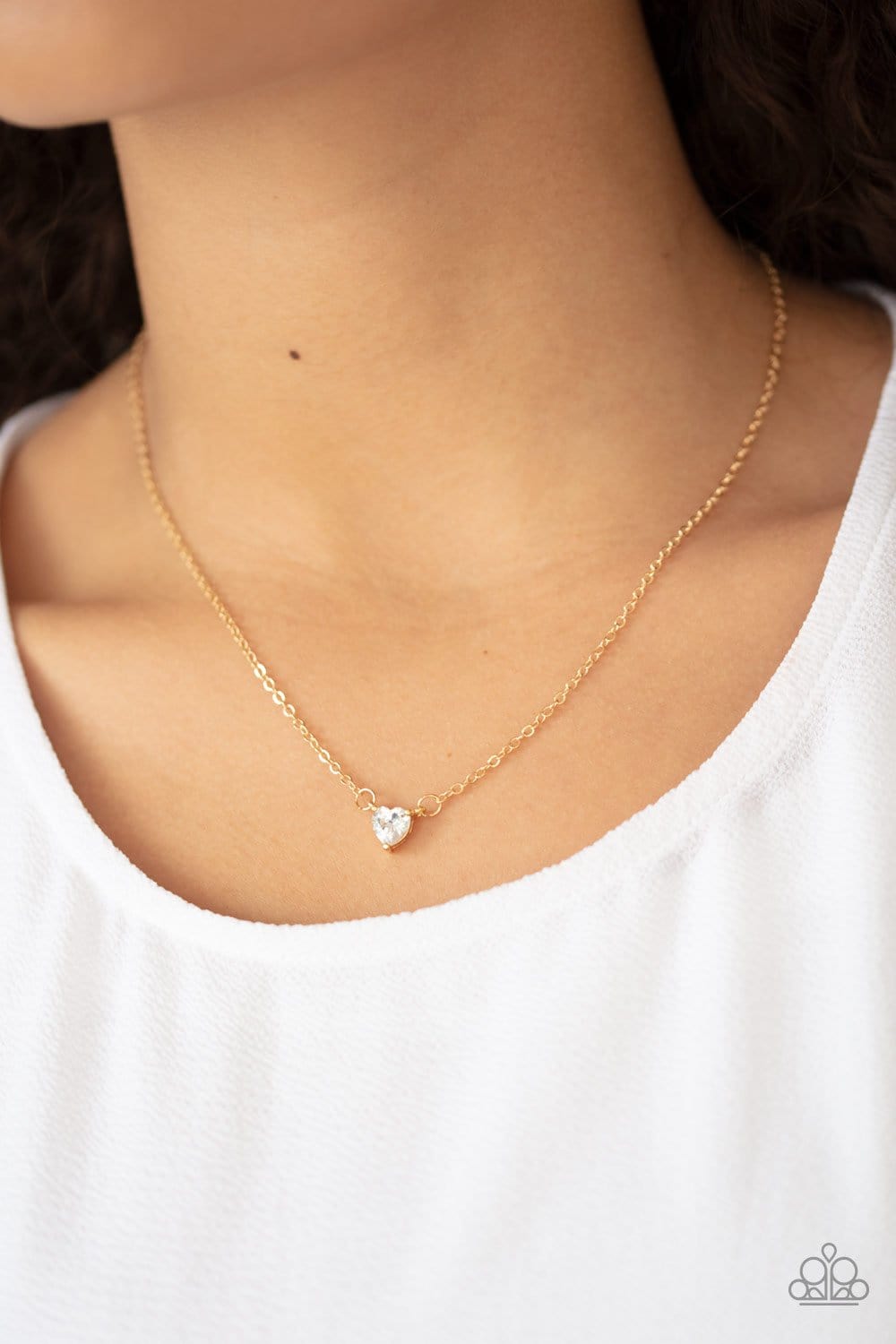 Paparazzi Heartbeat Bling Heart Necklaces