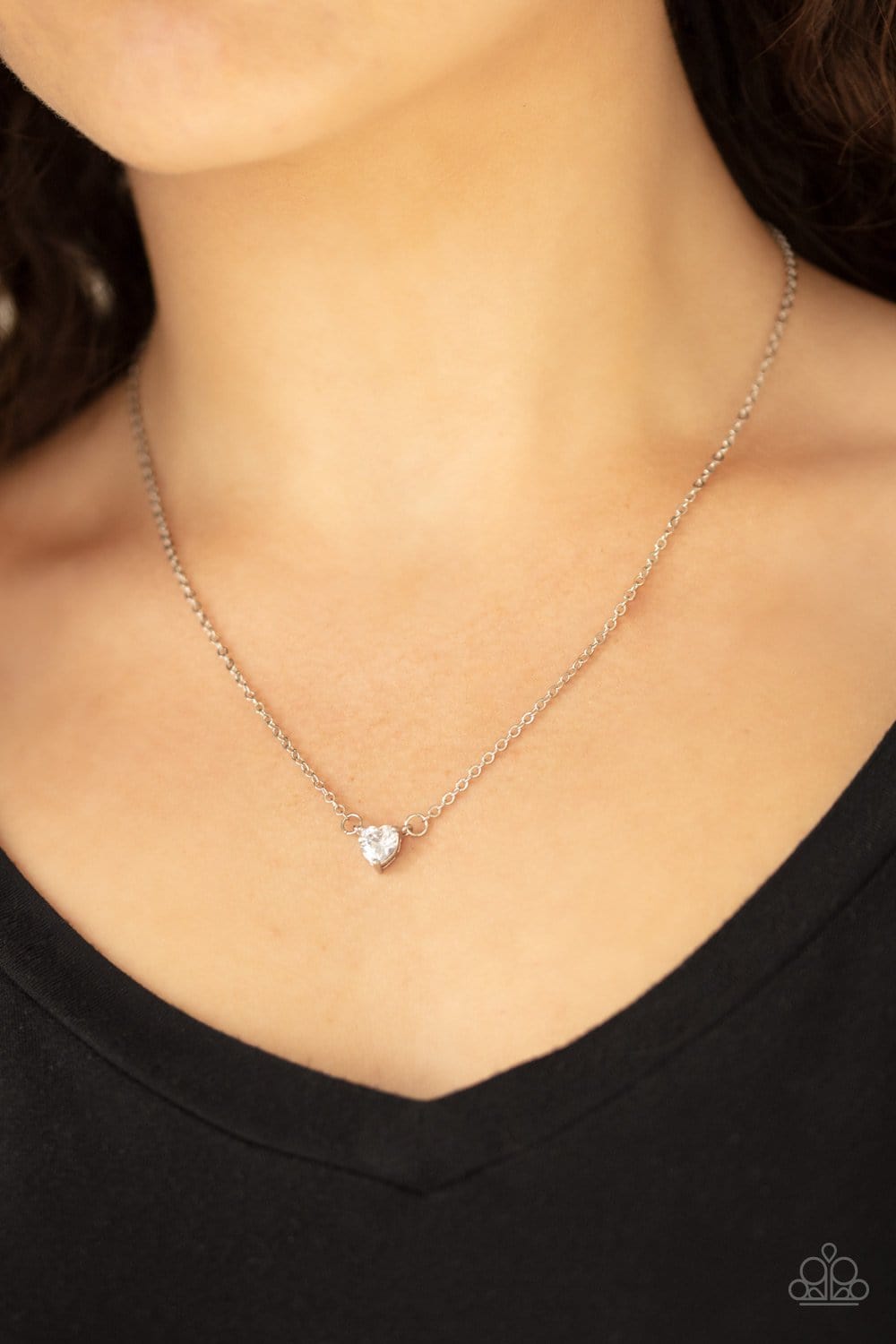 Paparazzi Heartbeat Bling Heart Necklaces