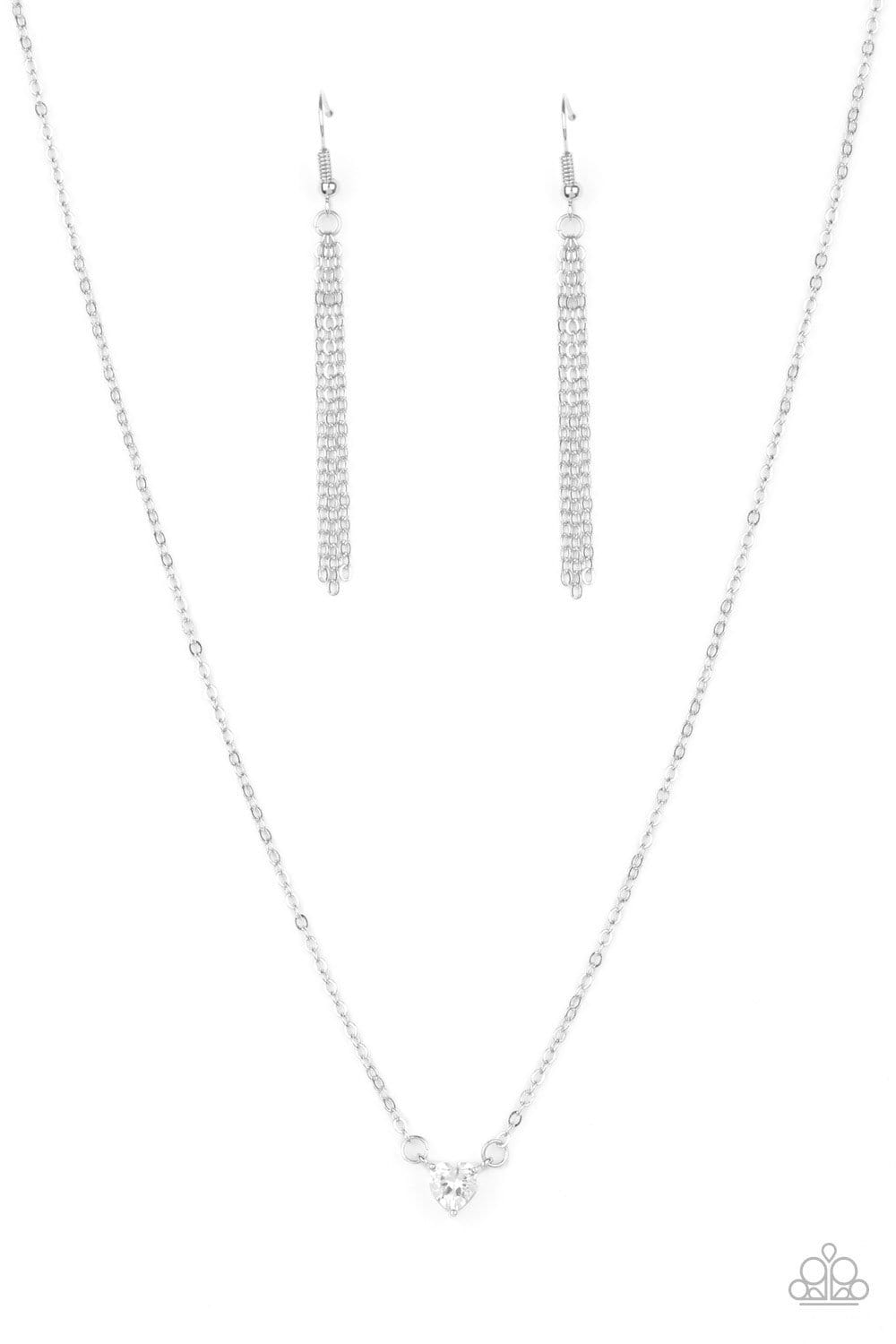 Paparazzi Heartbeat Bling Heart Necklaces