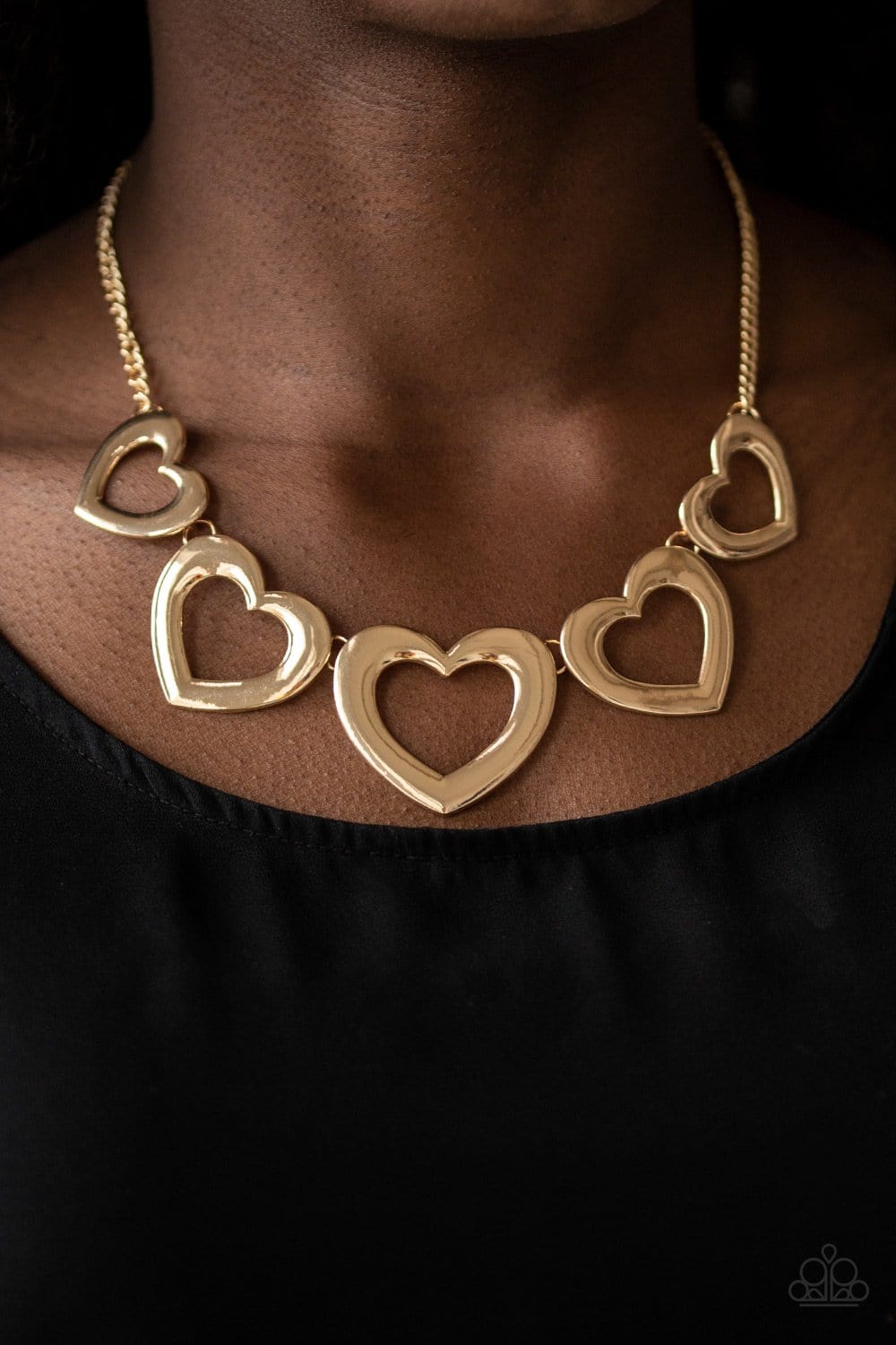 Paparazzi Hearty Hearts Heart Necklaces