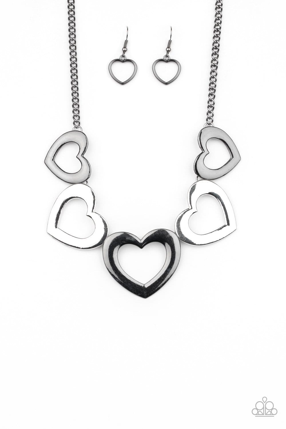 Paparazzi Hearty Hearts Heart Necklaces