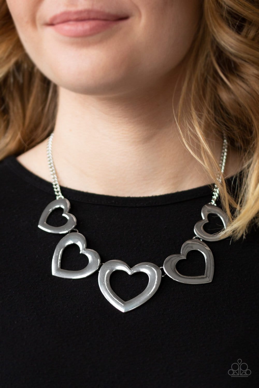Paparazzi Hearty Hearts Heart Necklaces
