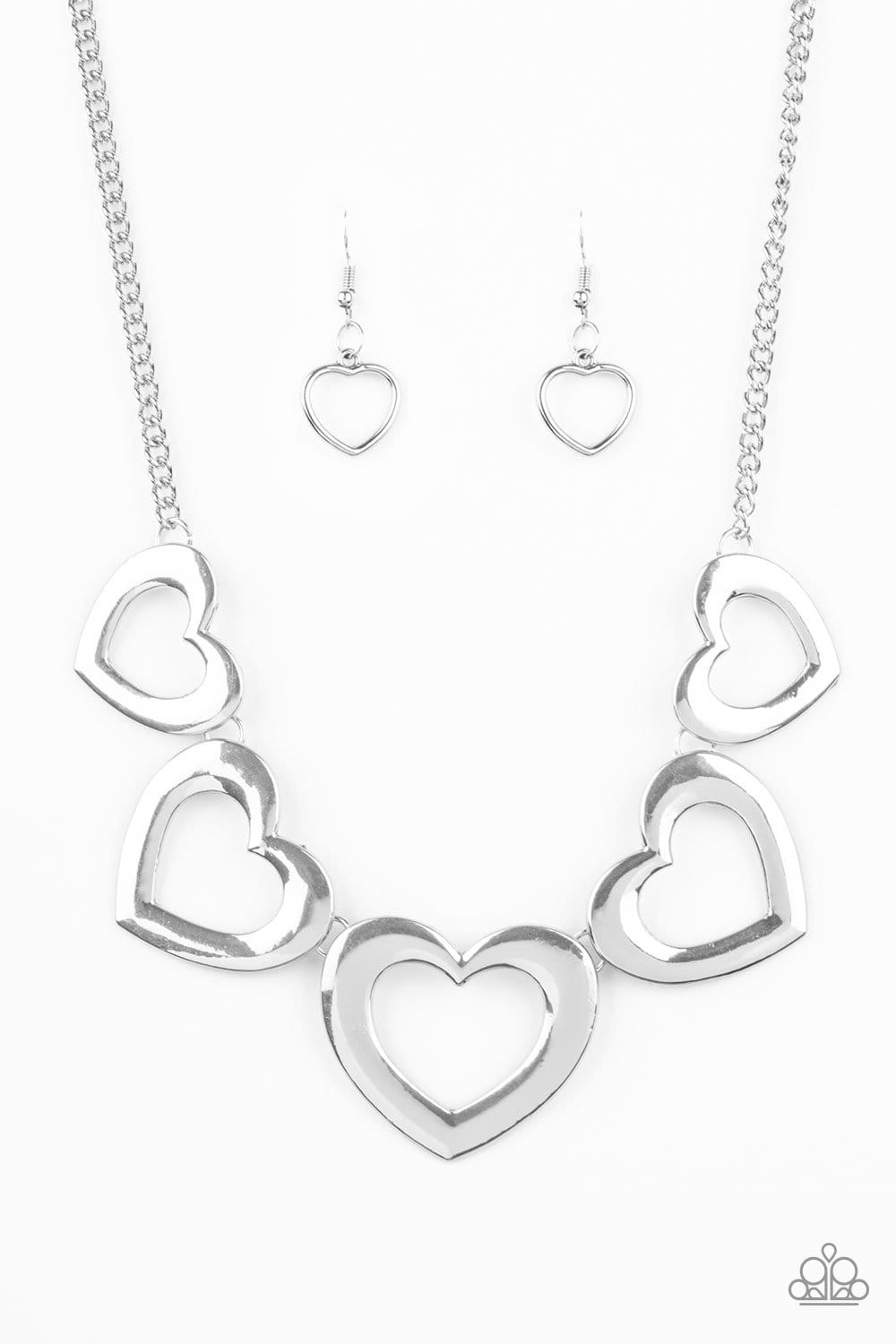 Paparazzi Hearty Hearts Heart Necklaces