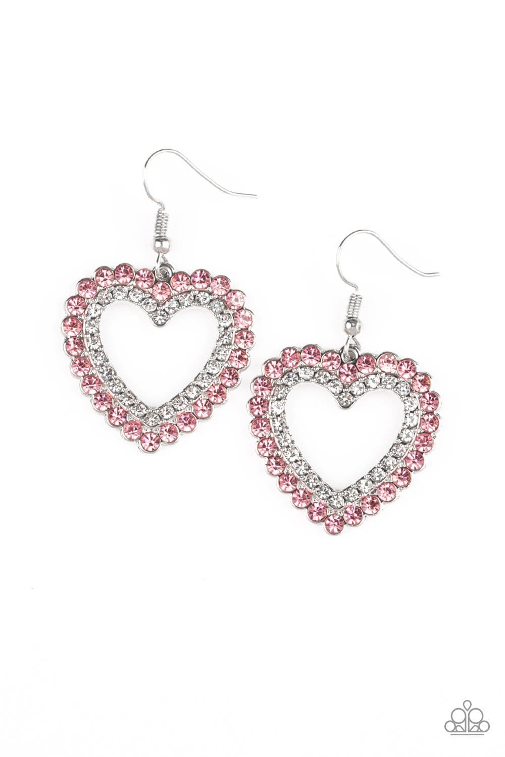 Paparazzi High School Sweethearts Heat Earrings