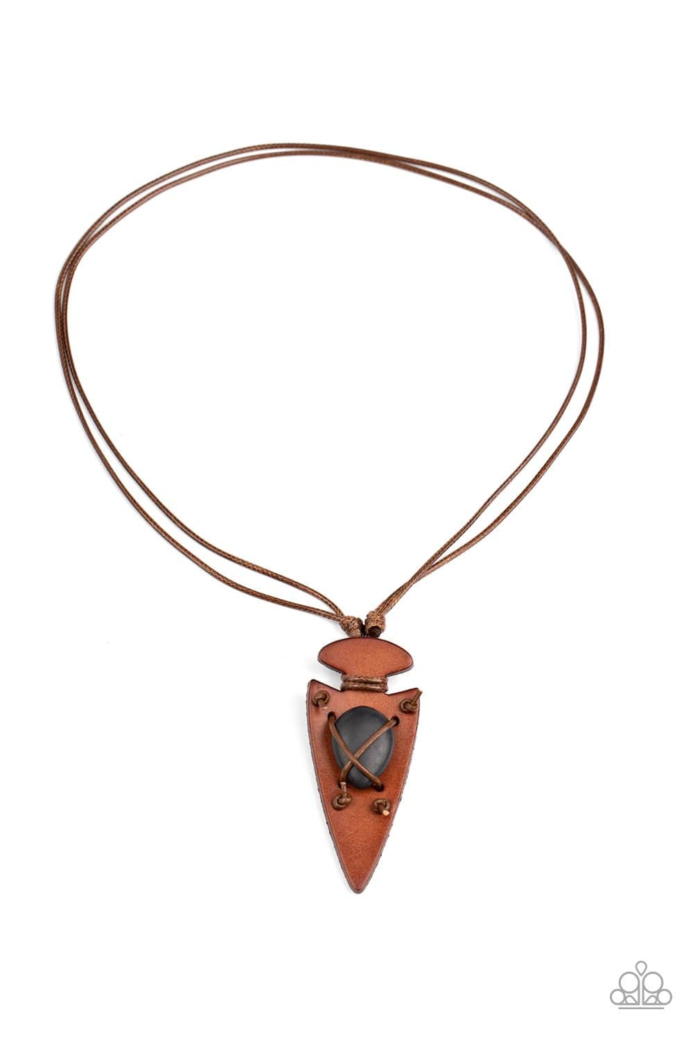 Paparazzi Hold Your ARROWHEAD Up High Mens Necklaces