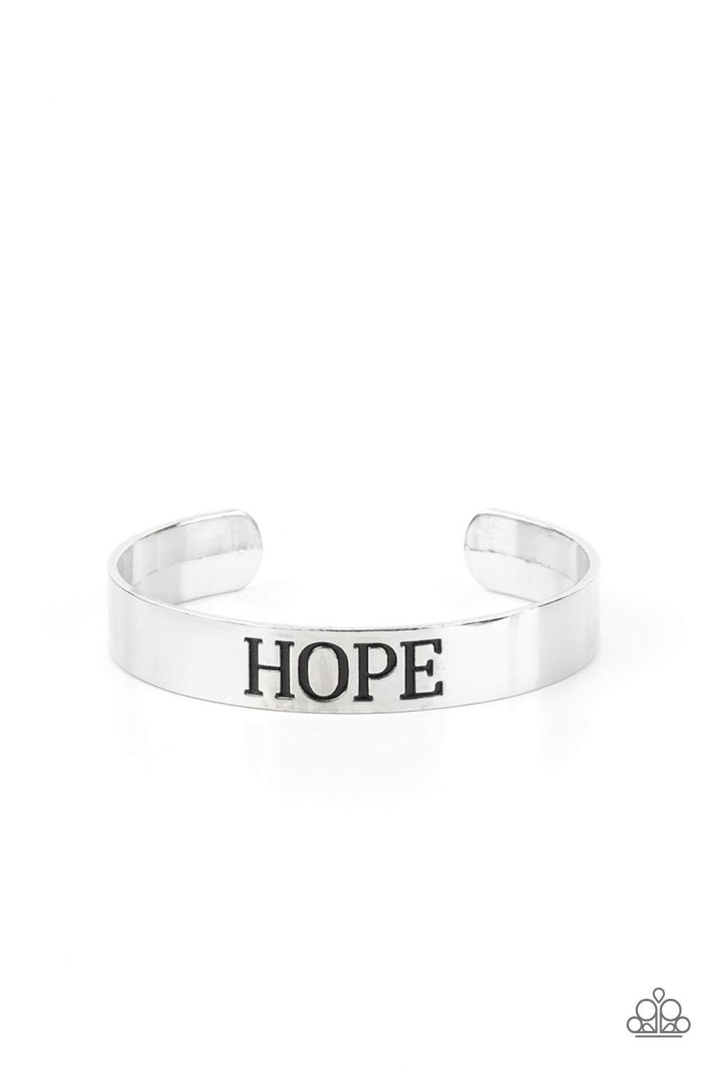 Paparazzi Hope Makes The World Go Round Inspirational Cuffs