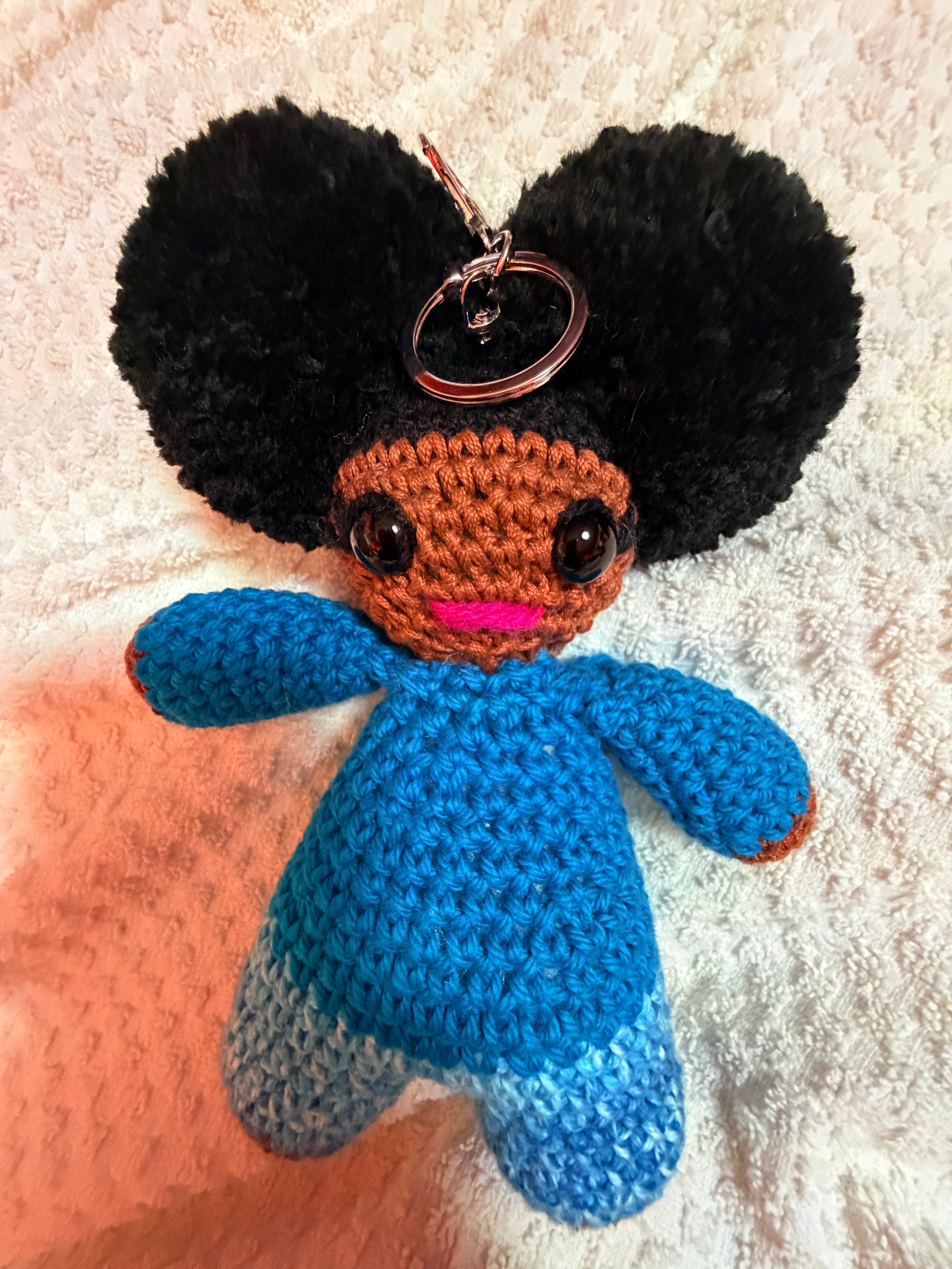 Fly Girl Statement Bag Charms/Keychain
