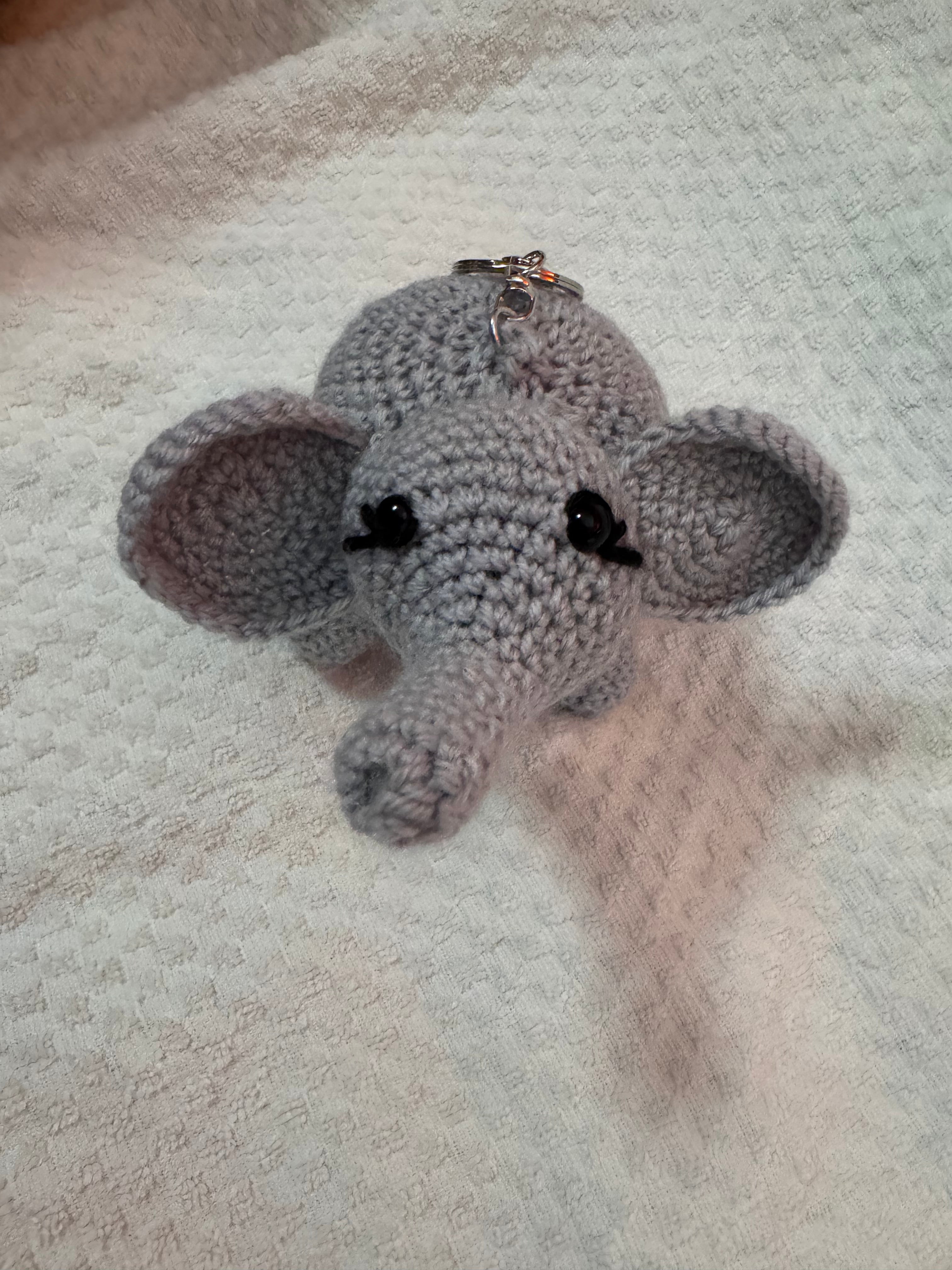 Lucky Girl Elephant Charm/Keychain