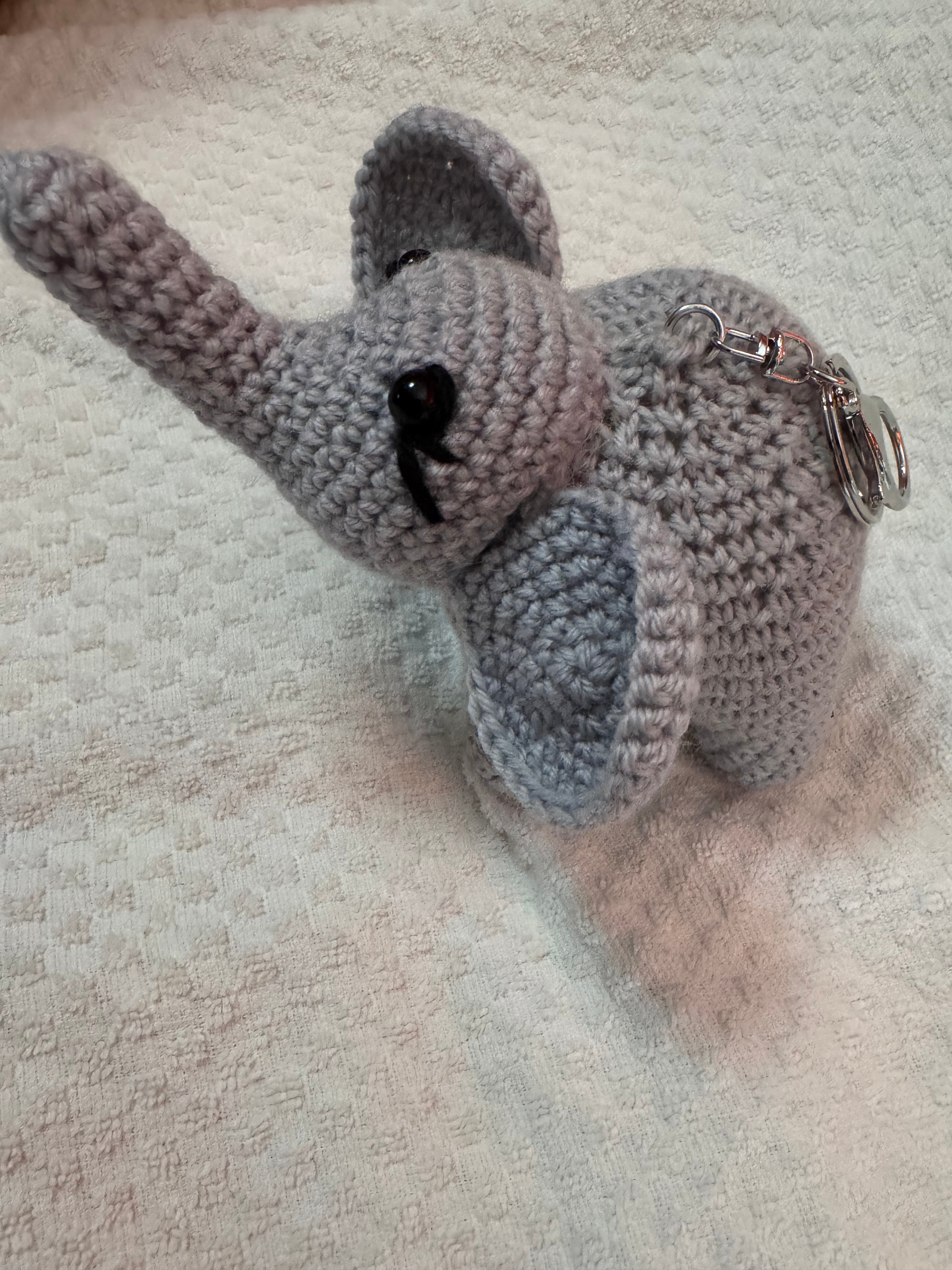 Lucky Girl Elephant Charm/Keychain