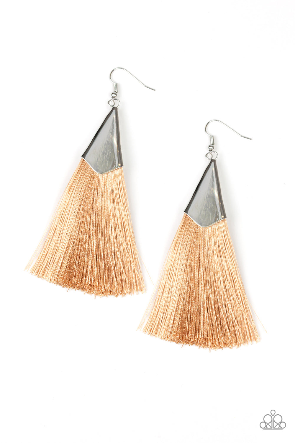In Full PLUME Tassel Earrings #661