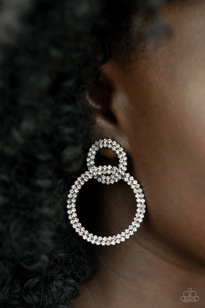 Paparazzi Intensely Icy LOP Post Earrings