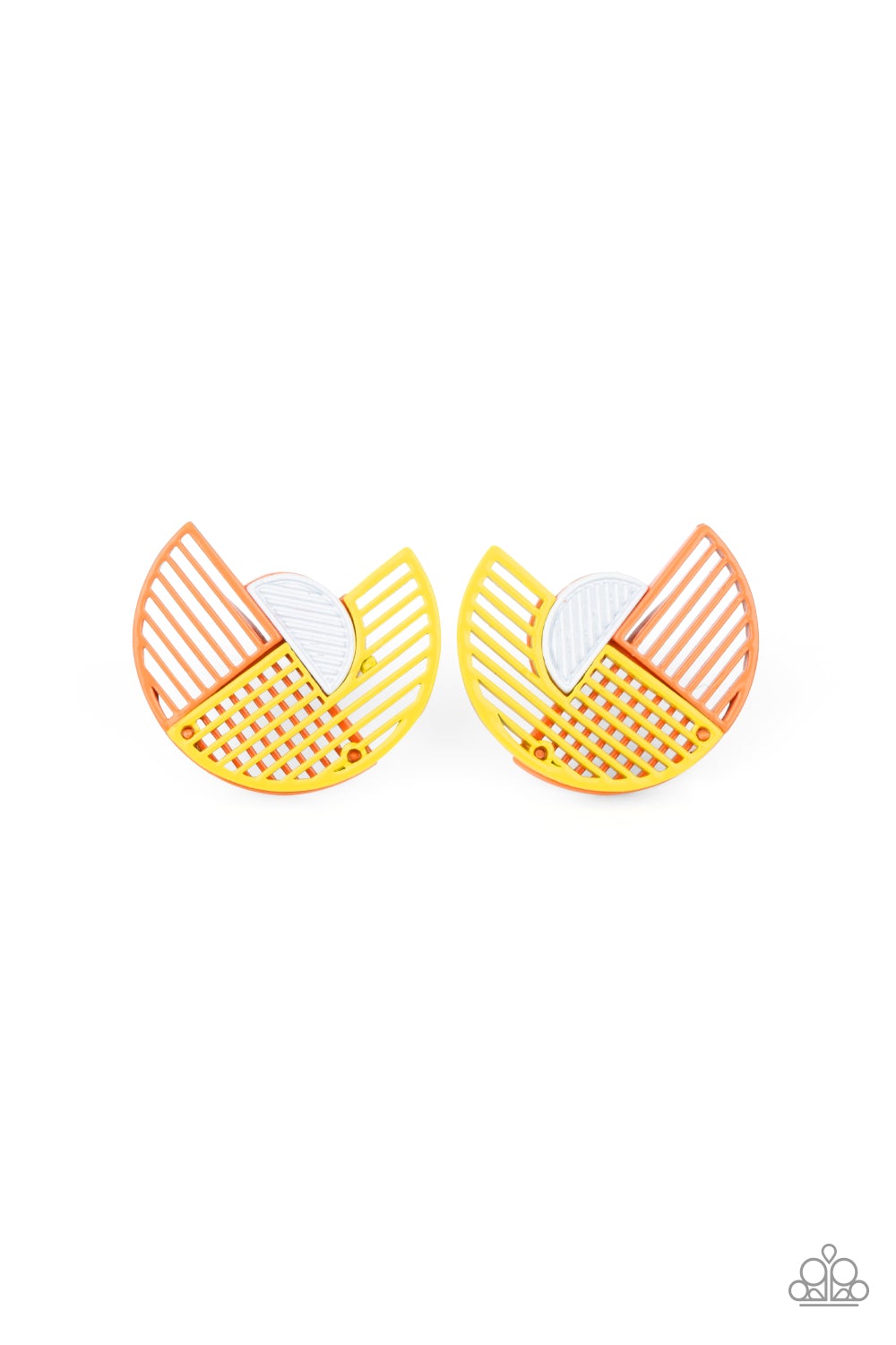Paparazzi Its Just an Expression Post Earrings