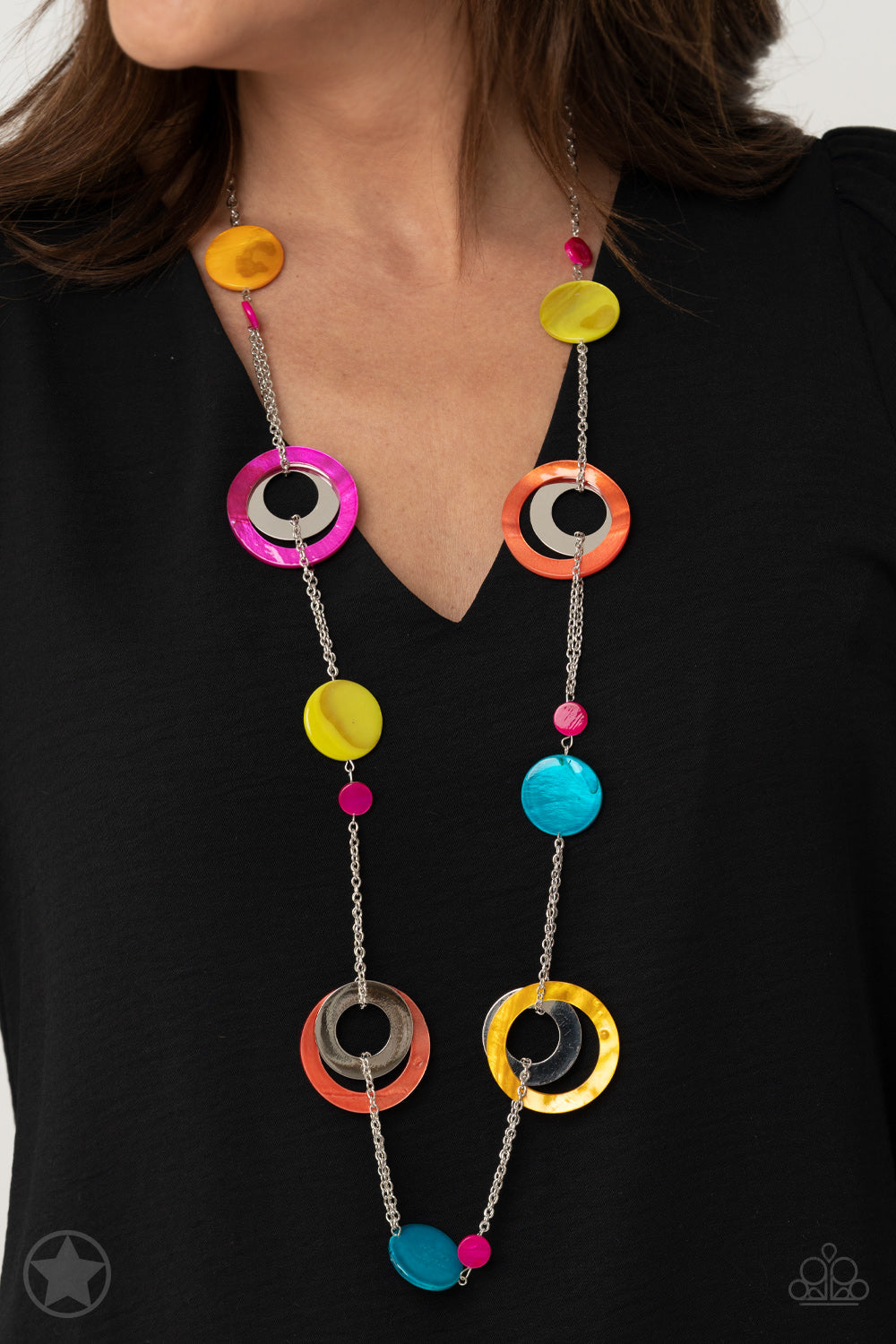 Paparazzi Kaleidoscopically Captivating Necklaces BLOCKBUSTERS