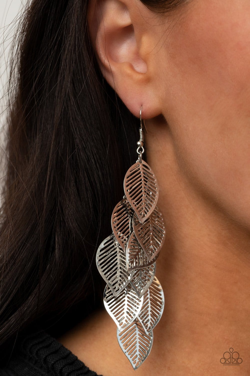 Paparazzi Limitlessly Leafy Earrings