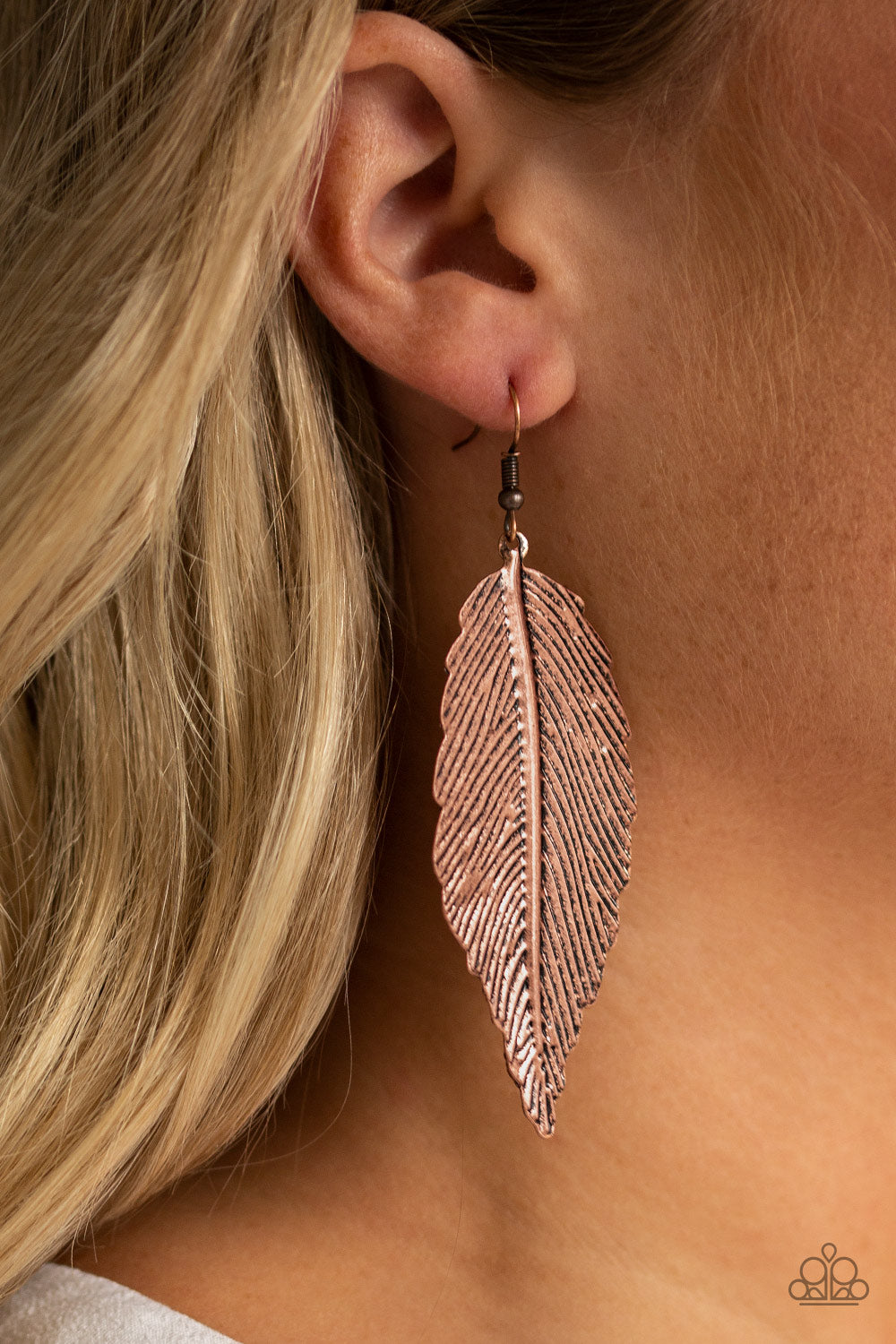 Lookin For A FLIGHT Feather Earrings
