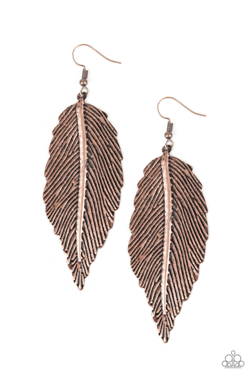 Lookin For A FLIGHT Feather Earrings