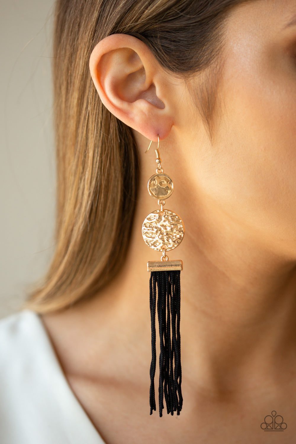 Paparazzi Lotus Gardens Tassel Earrings