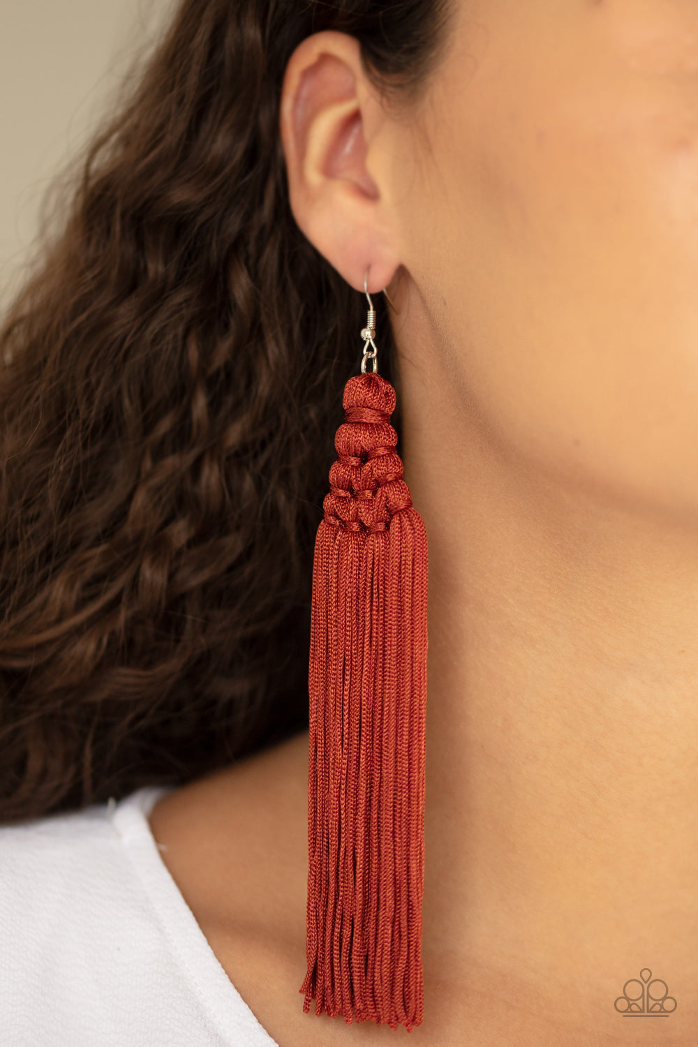 Paparazzi Magic Carpet Ride Tassel Earrings
