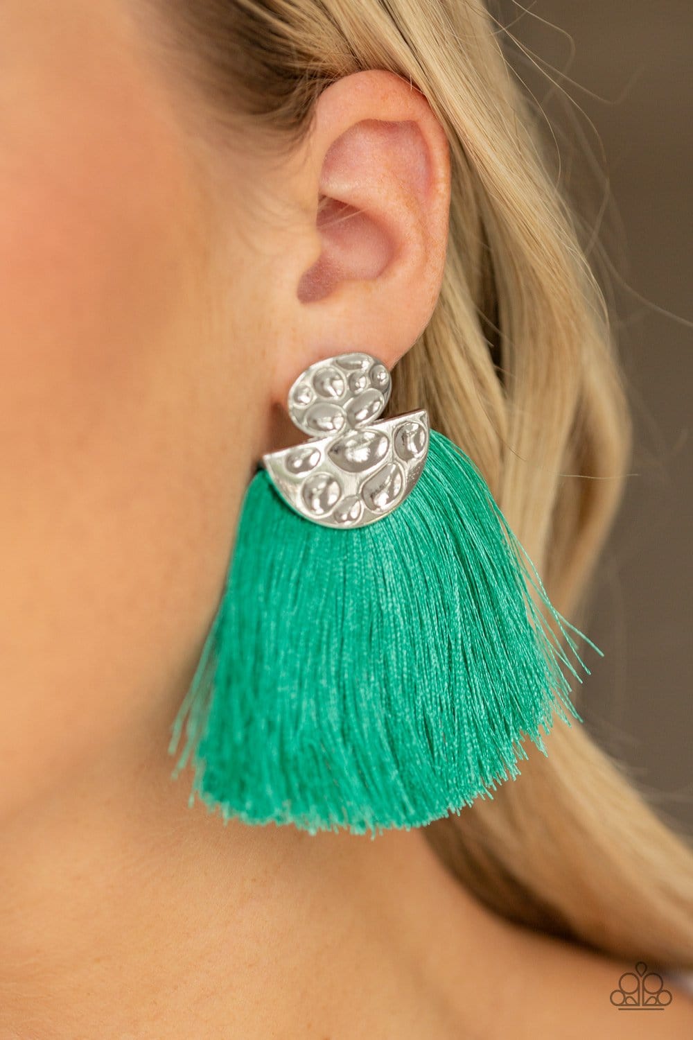 Make Some PLUME Tassel Earrings