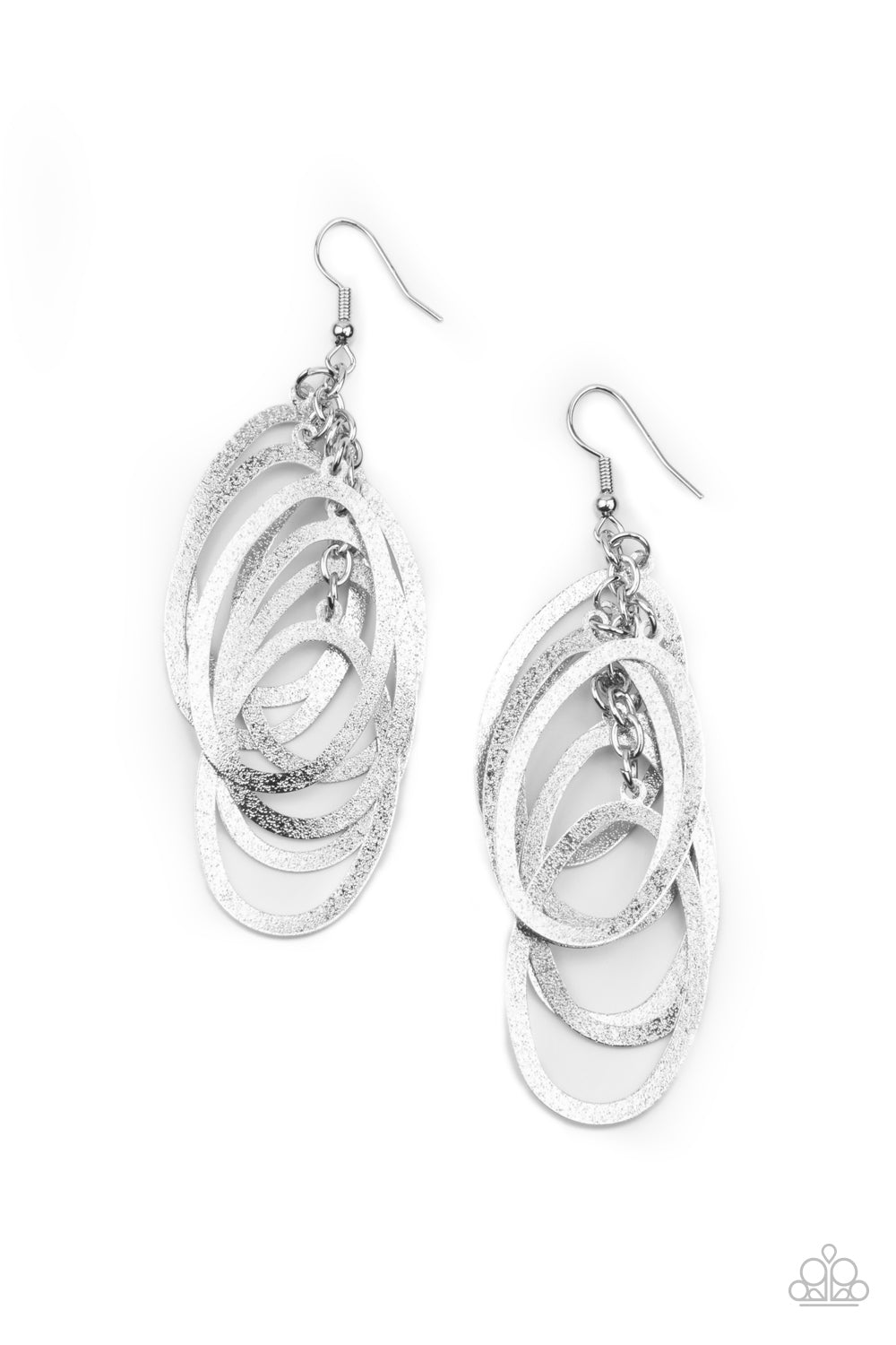 Paparazzi Mind OVAL Matter Earrings