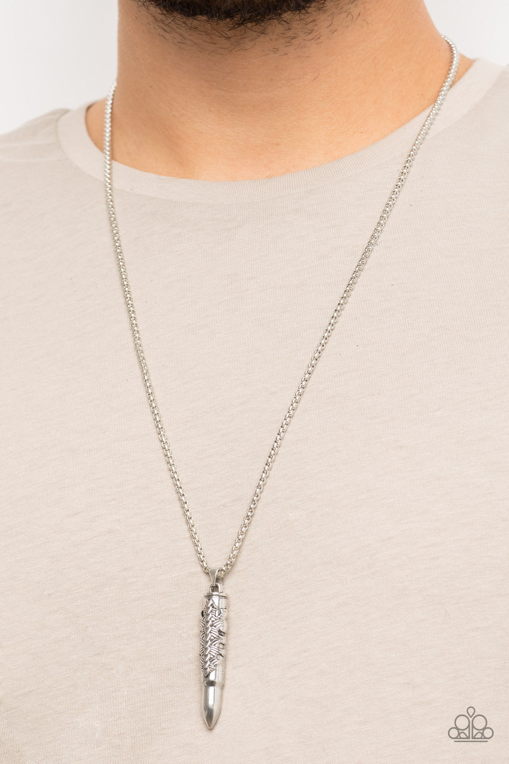 Paparazzi Mysterious Marksman Mens Necklaces