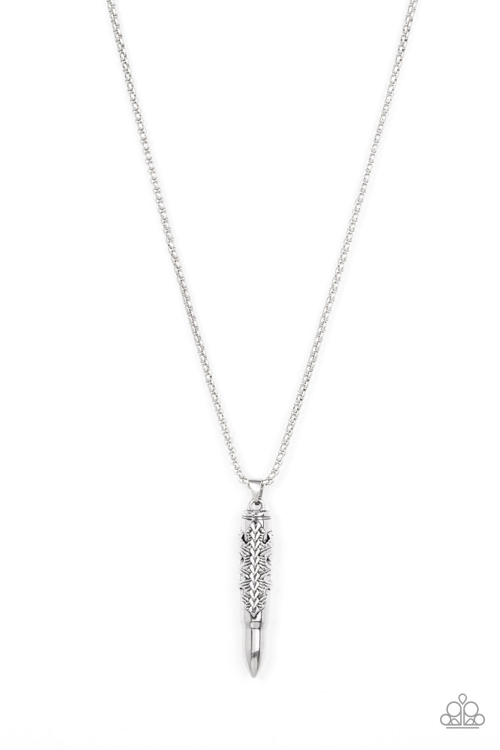 Paparazzi Mysterious Marksman Mens Necklaces
