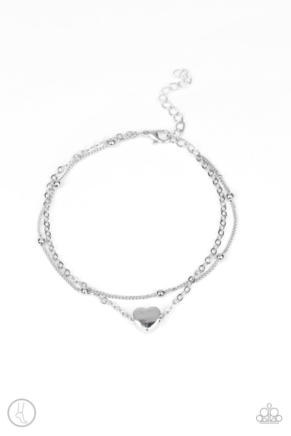 Paparazzi Ocean Heart Anklets