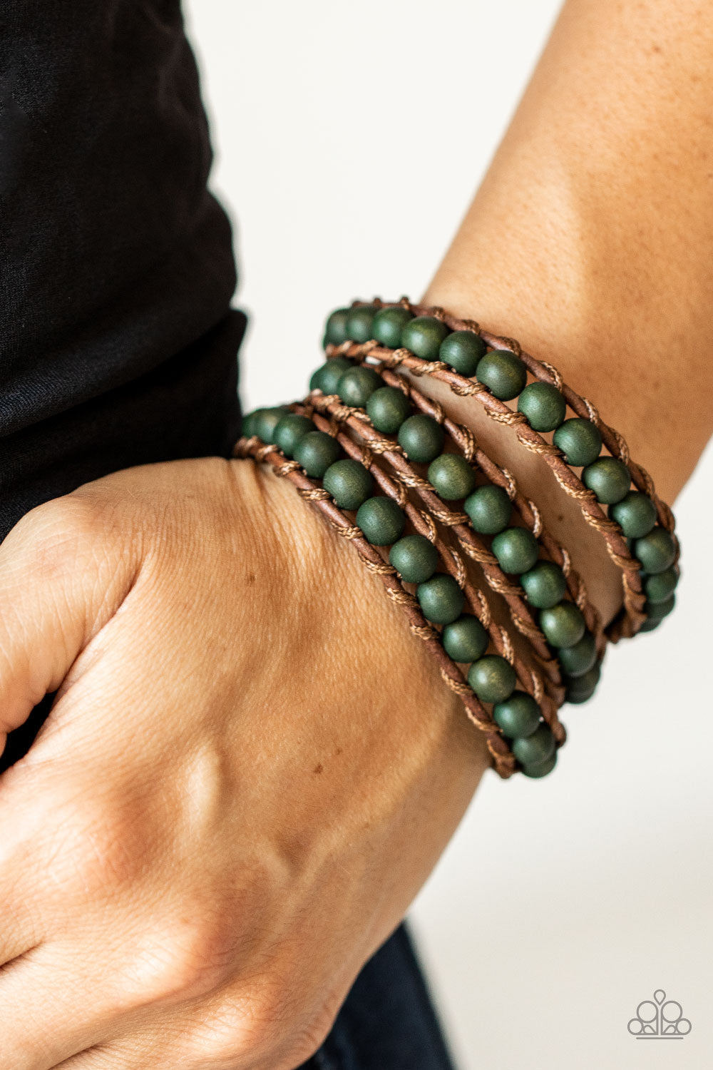 Paparazzi Pine Paradise Mens Wrap Bracelets