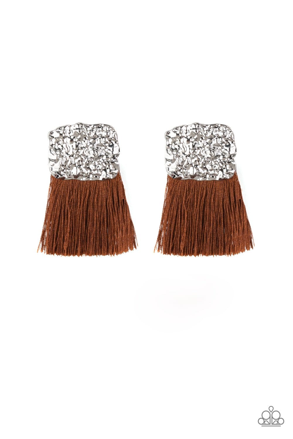 Paparazzi Plume Bloom Post Earrings