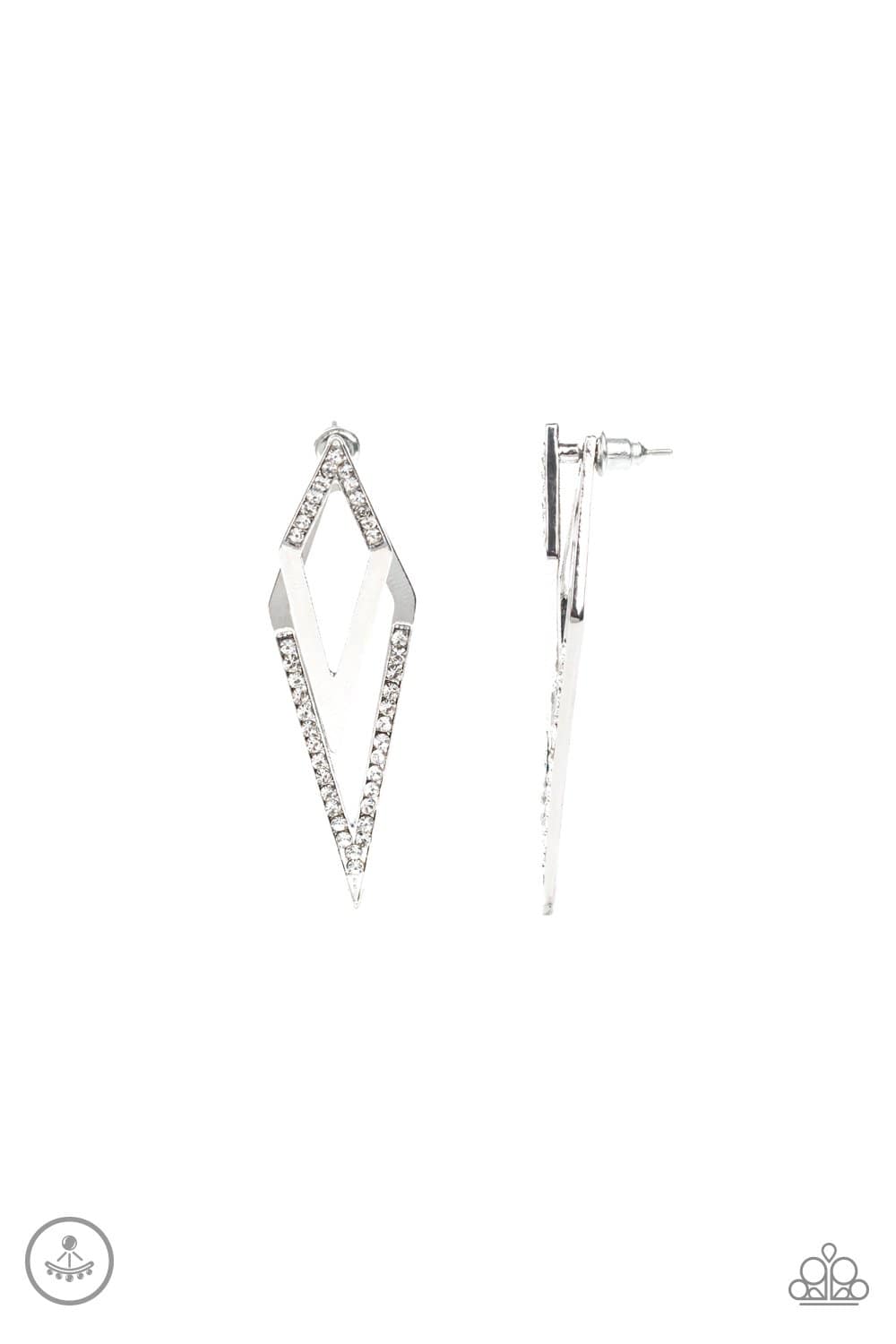 Point-BANK Jacket Earrings